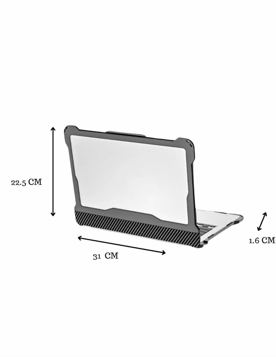 Protector carcasa laptop macbook air de 13.6 pulgadas 2022–202 4
