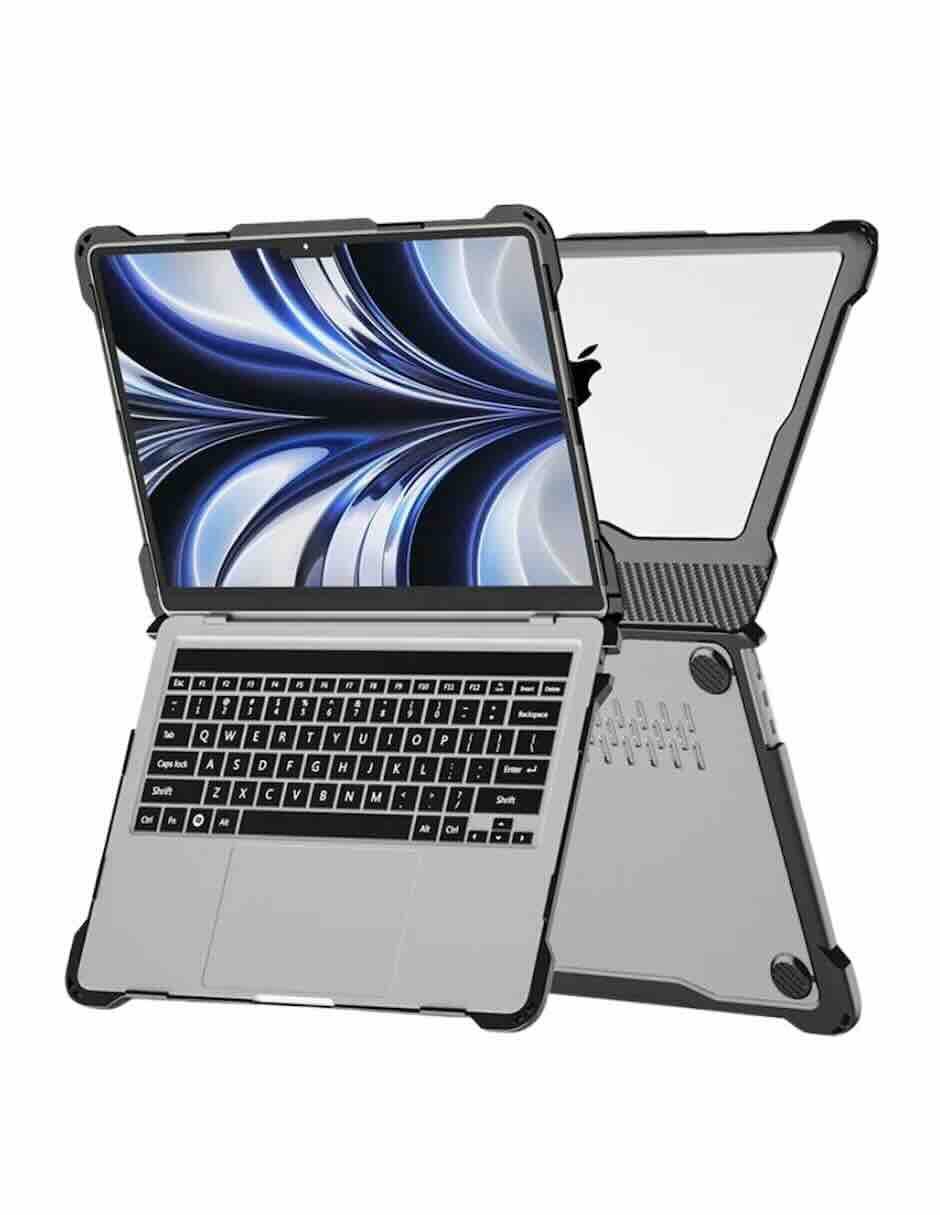 Protector carcasa laptop macbook air de 13.6 pulgadas 2022–202 3