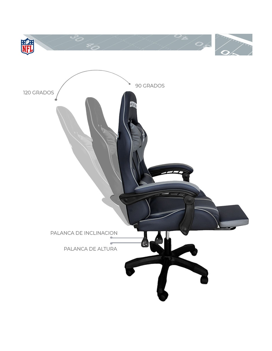 Silla gamer Dallas Cowboys 6