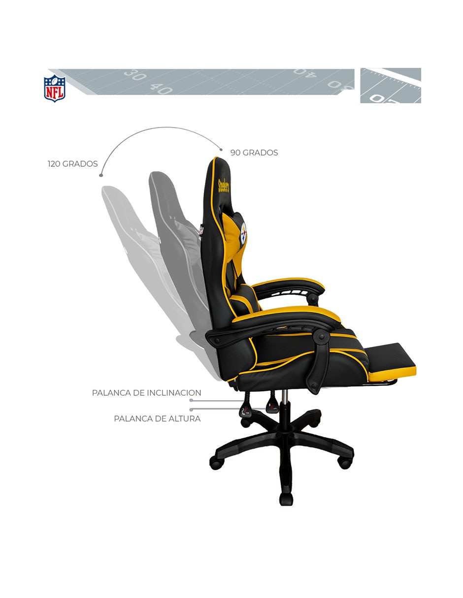 Silla gamer Pittsburgh Steelers 5