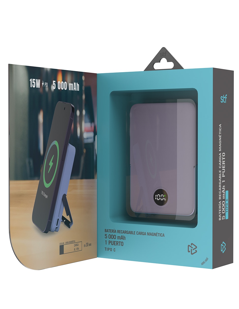 BATERÍAS STF 5 MAH MAGNETICA, LILA
