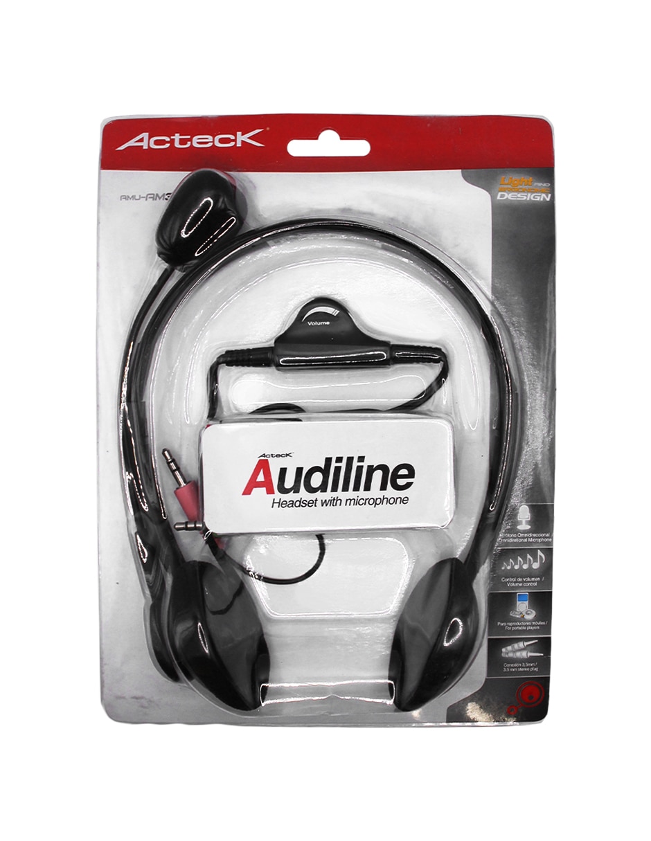 Audífonos de diadema Amu-am380 alámbricos 3