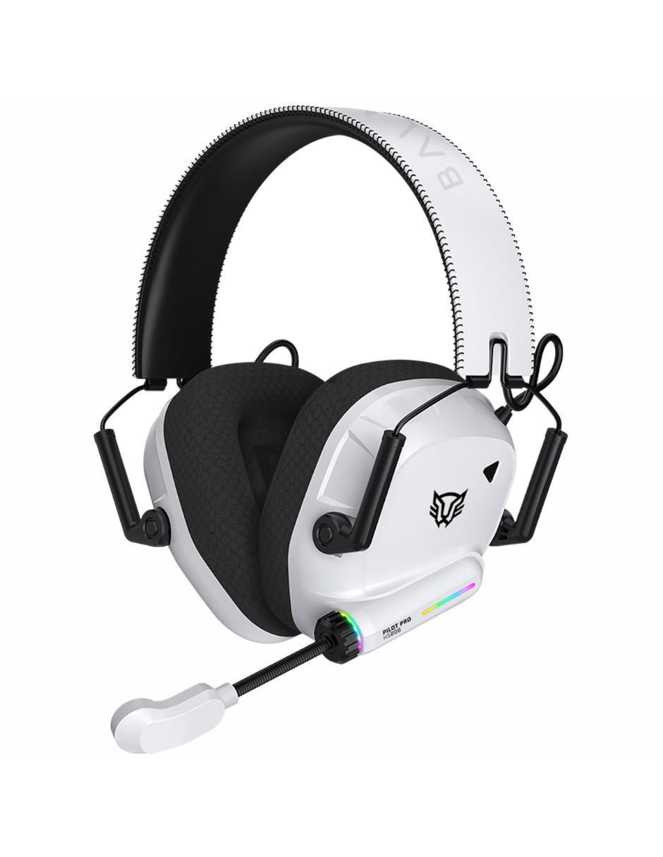 Audífonos gamer Over-Ear Pilot Pro hs808 inalámbricos 2