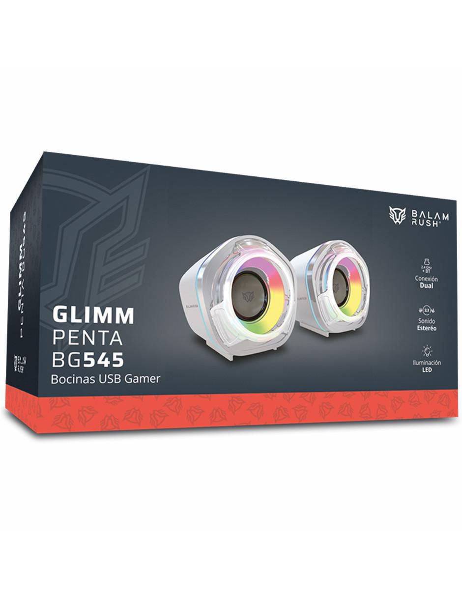 Bocina gaming GLIMM PENTA BG545 inalámbrica 5