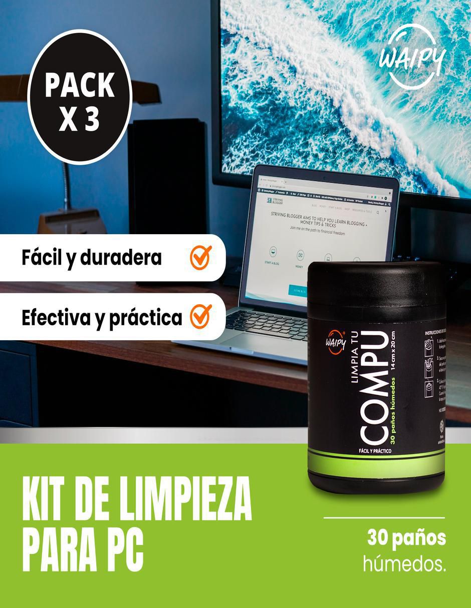 Toallas limpiadoras 3 piezas 2