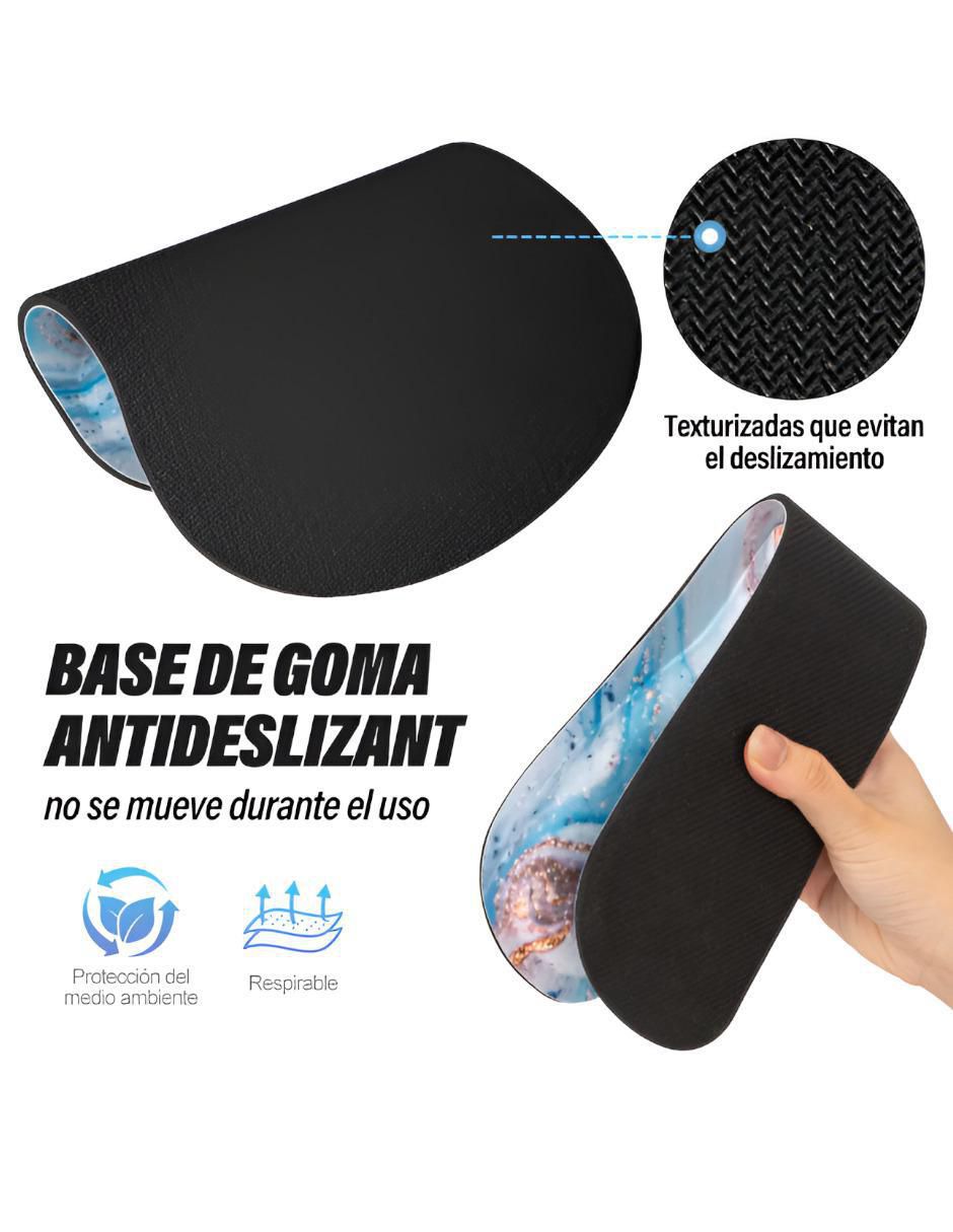 Mouse pad antideslizante con apoyo para muñeca 2