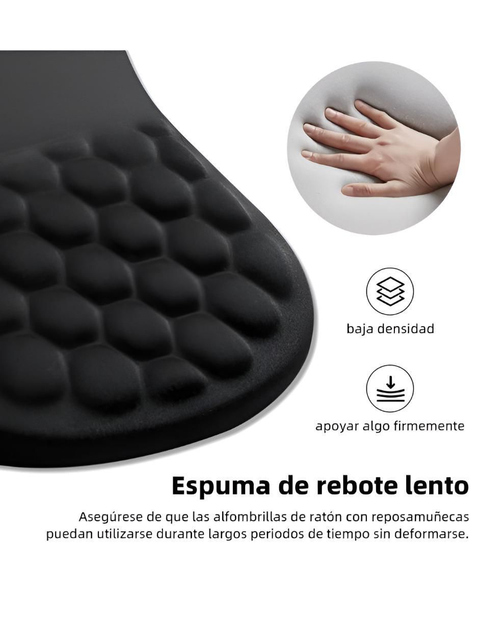 Mouse pad antideslizante con apoyo para muñeca 2