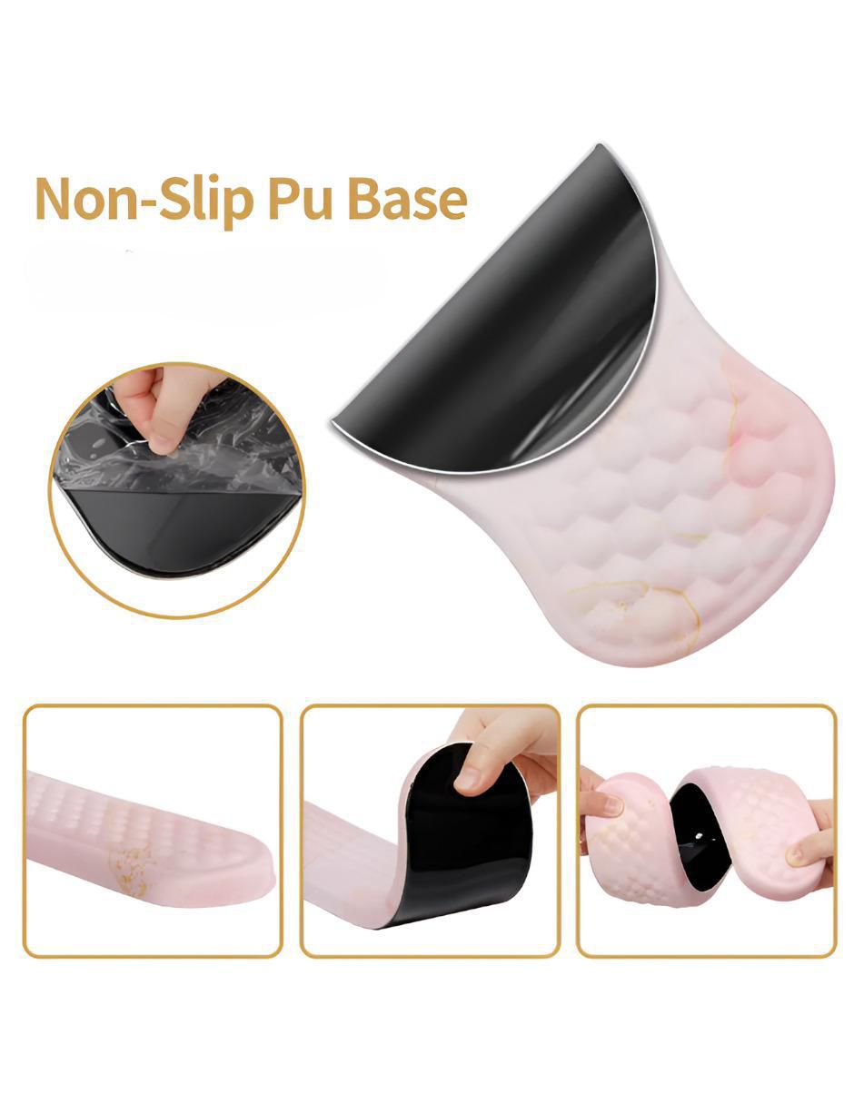 Mouse pad antideslizante con apoyo para muñeca 3