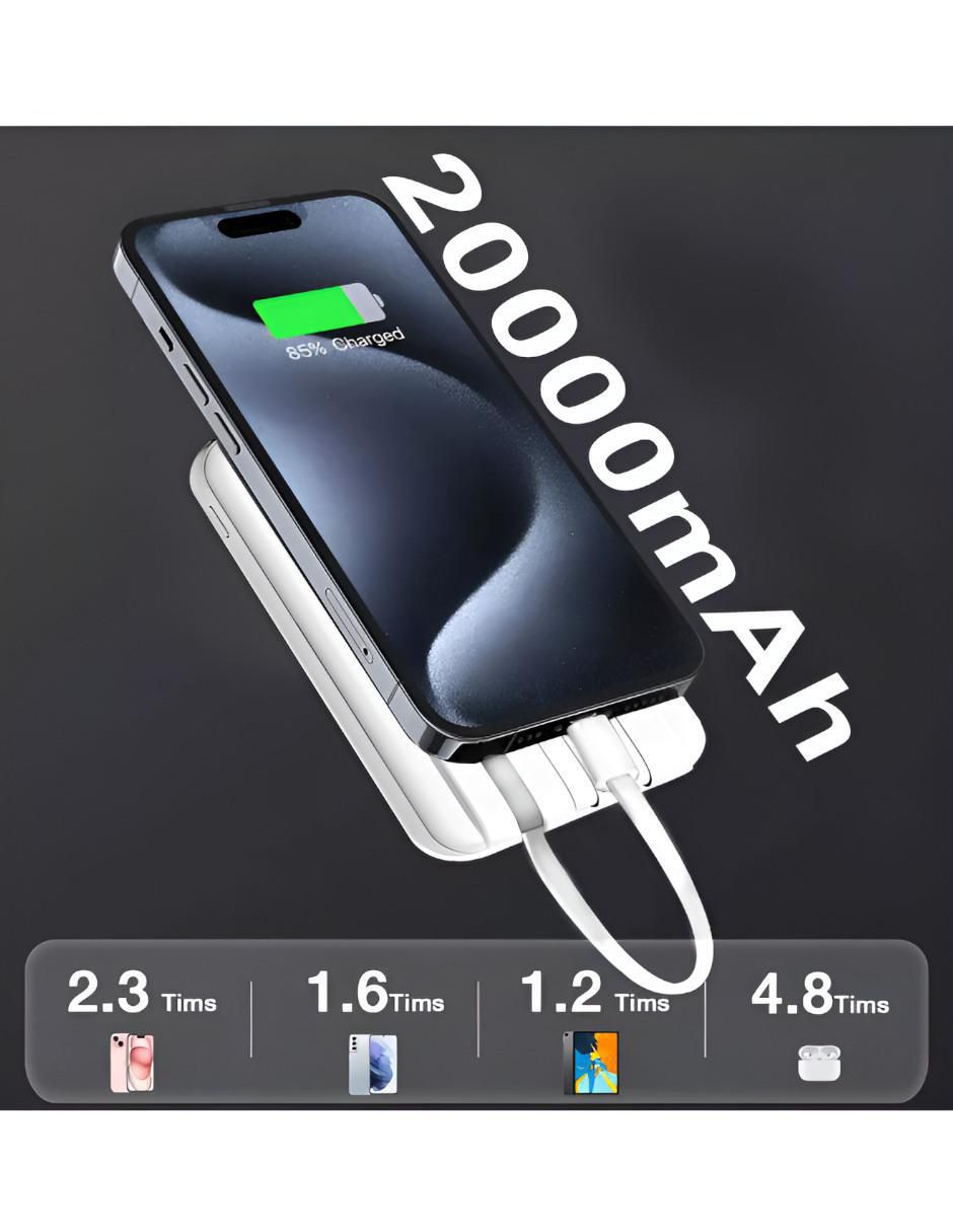 Batería portátil 20000 mah 2