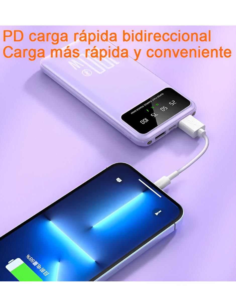 Batería portátil 20000 mAh 2