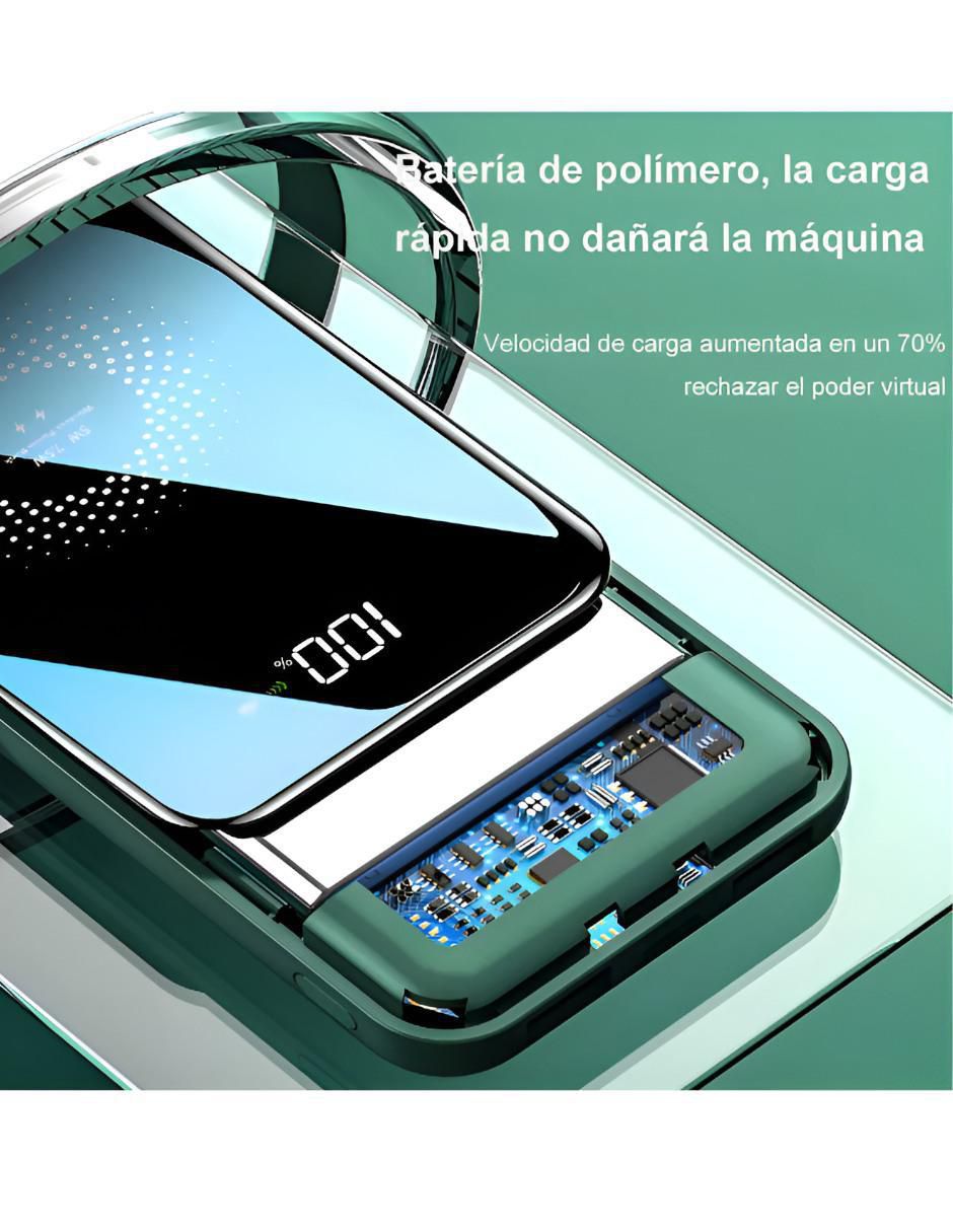 Batería portátil 10000 mAh 2