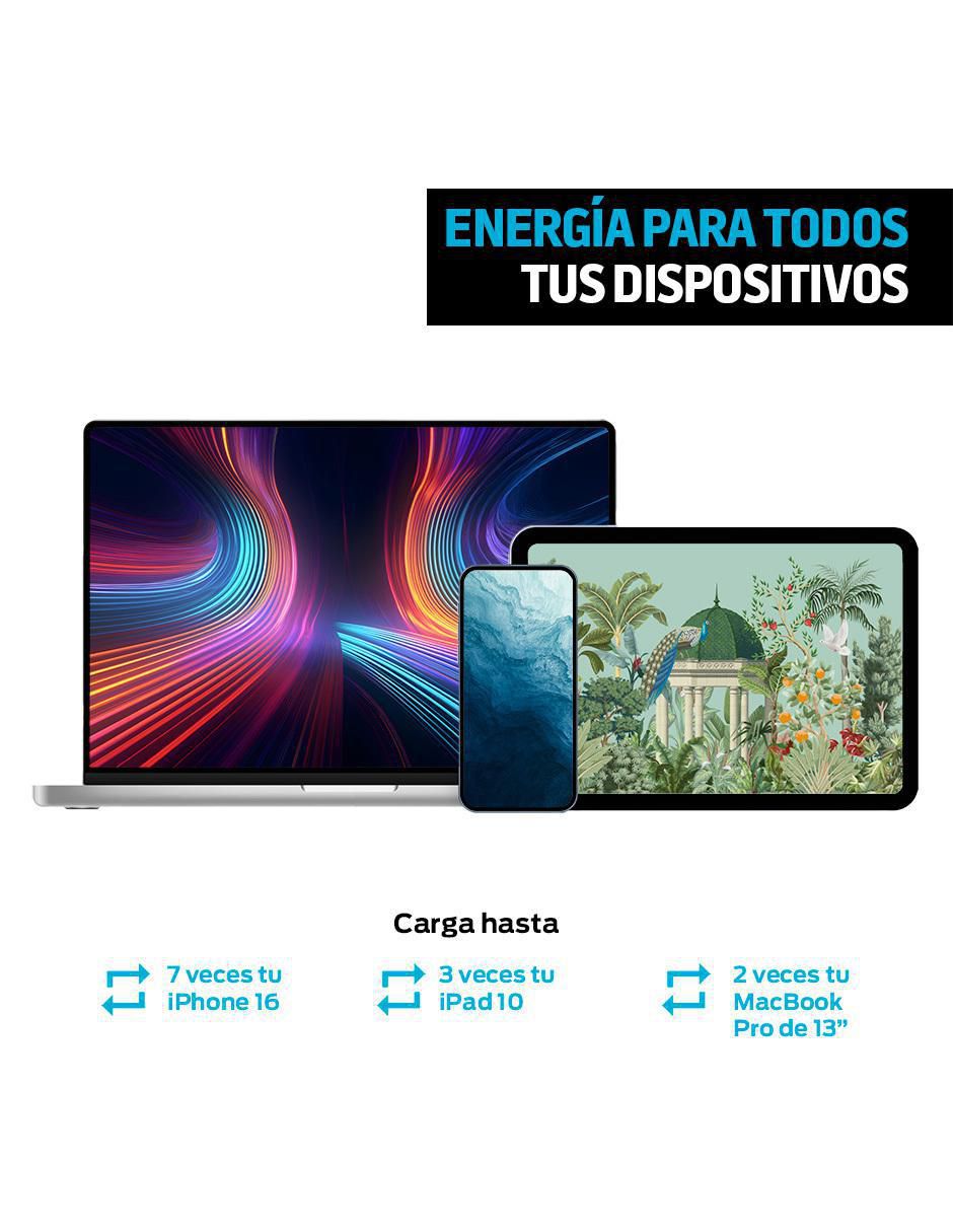 Batería portátil 30000 mAh extra rápida 6