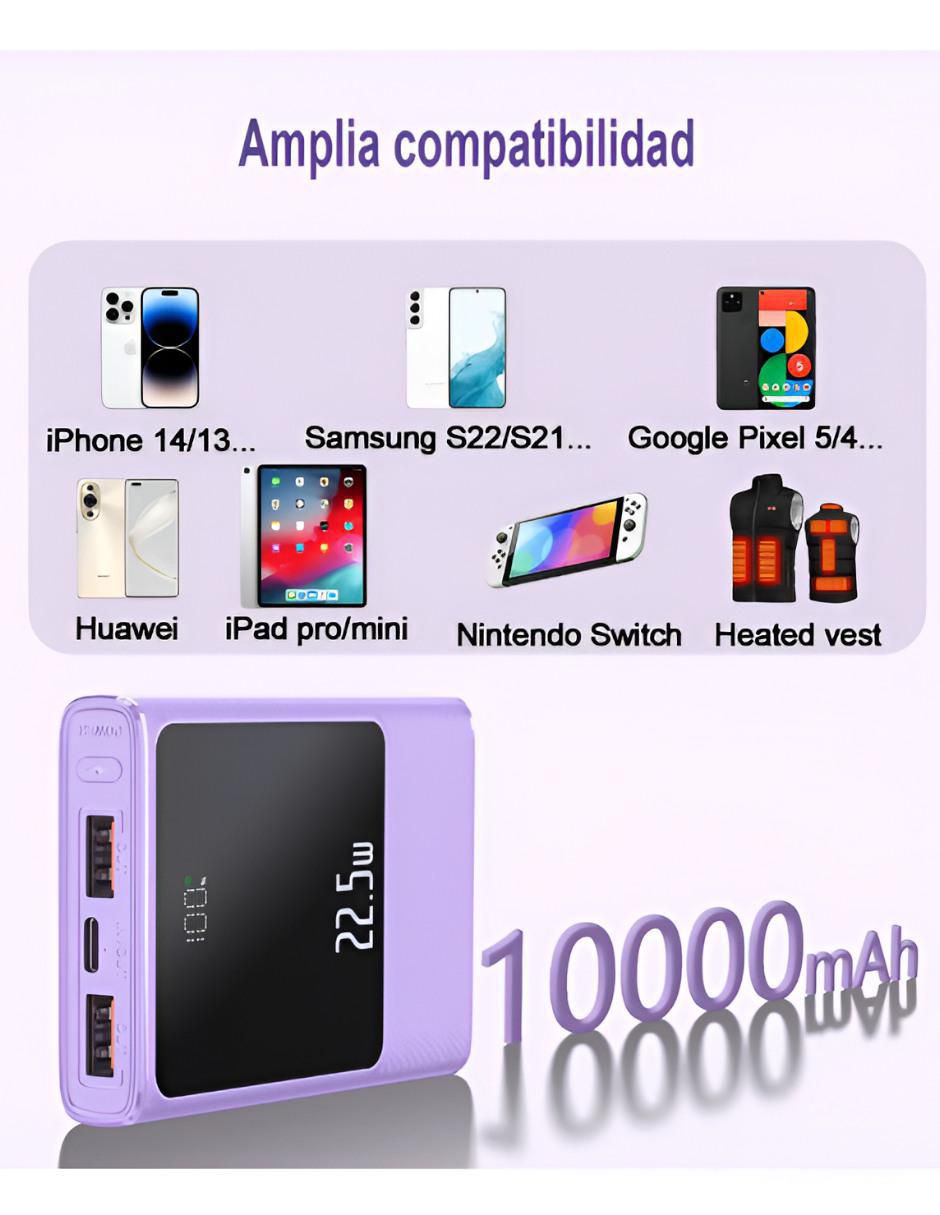 Batería portátil 10000 mAh XTLLAR5132 3