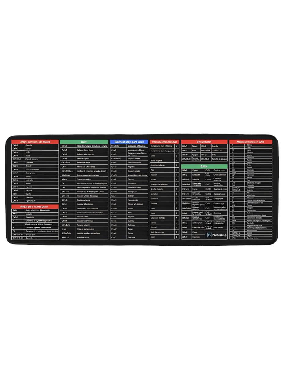 Mouse pad antideslizante