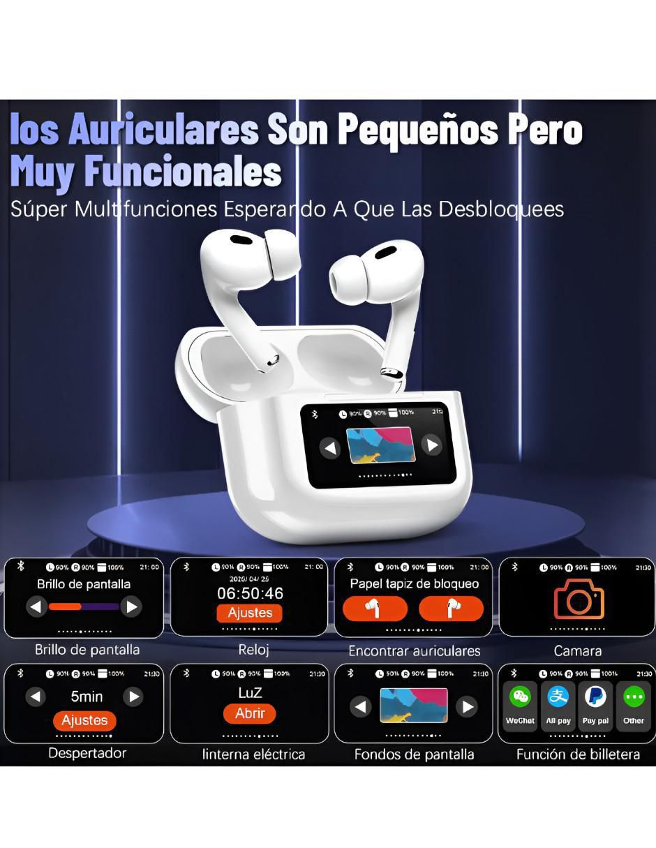 Audífonos in-ear inalámbricos con cancelación de ruido 3
