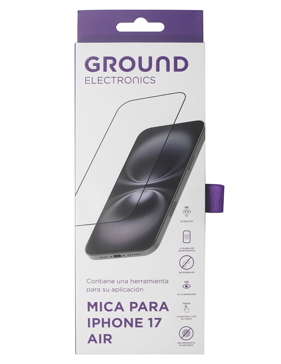 Mica para smartphone iPhone 17 Air de cristal templado