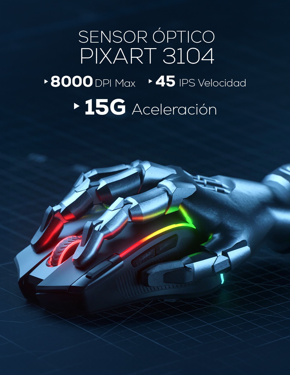 Mouse gamer Predator M612 Pro 3