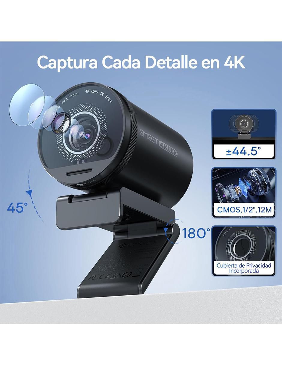 Webcam de 3840 px x 2160 px S800 6