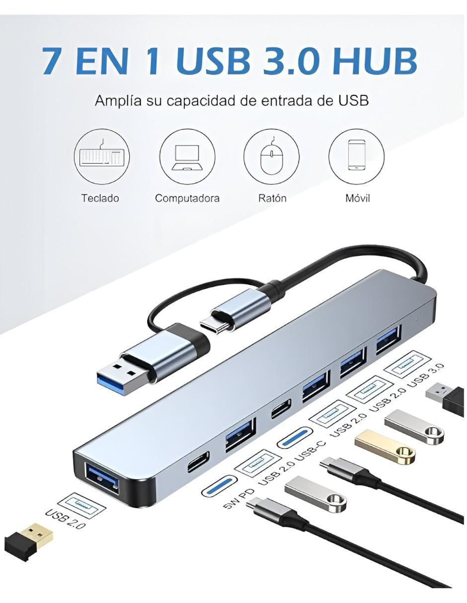 Hub xtllar6169 de 7 contactos 2