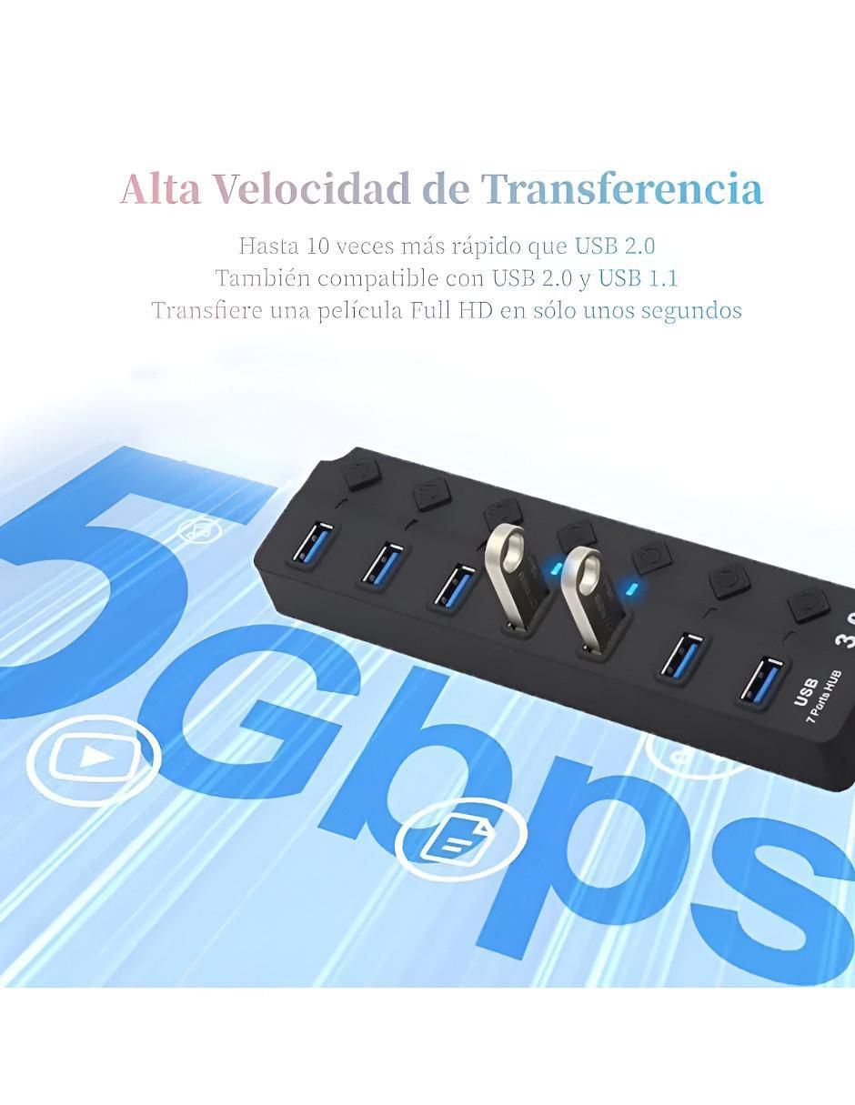 Hub XTLLAR6181 de 7 contactos 2