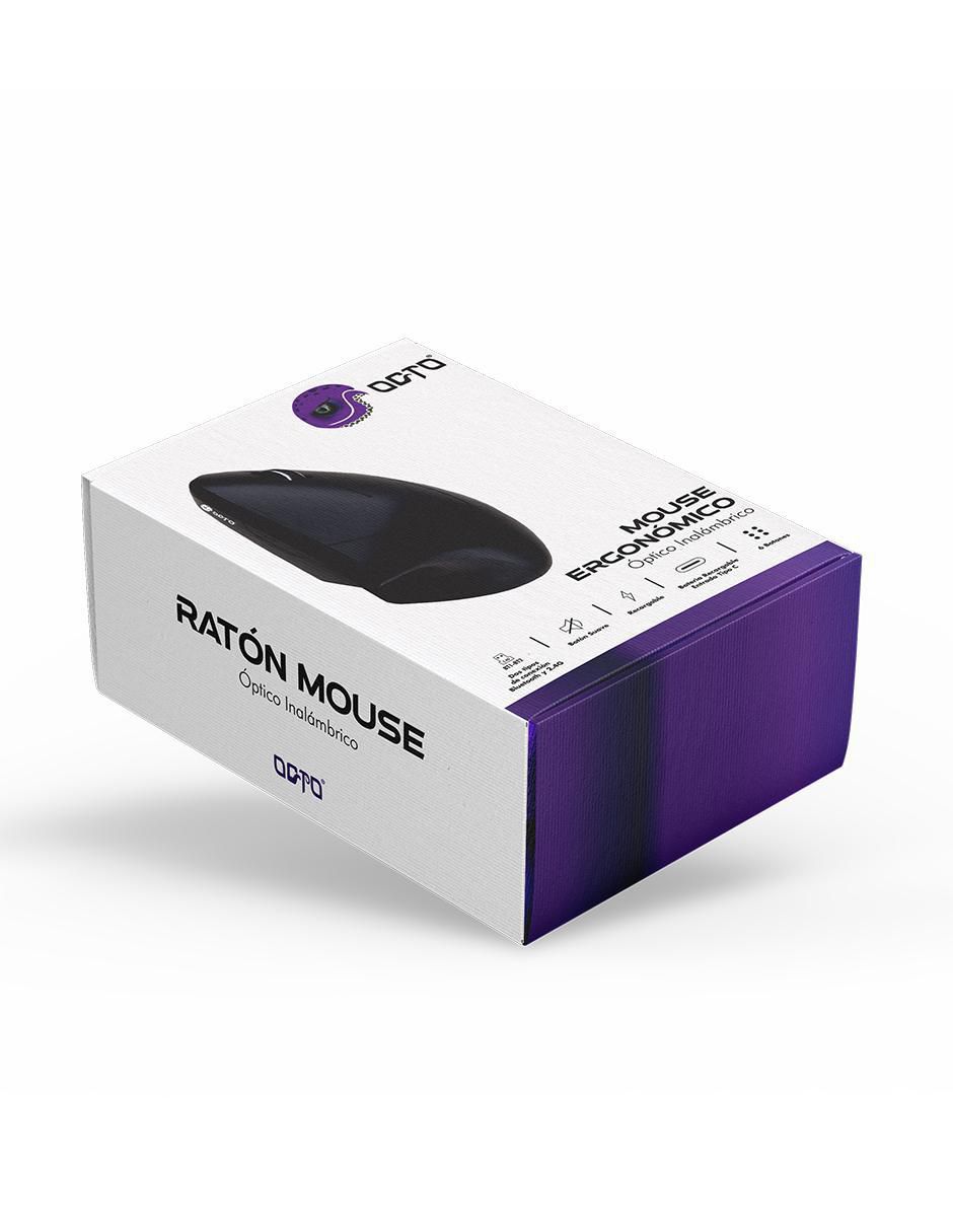 Mouse inalámbrico OCM001-BK 4