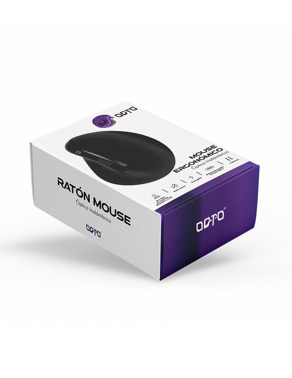 Mouse inalámbrico OCM001-BKP 4