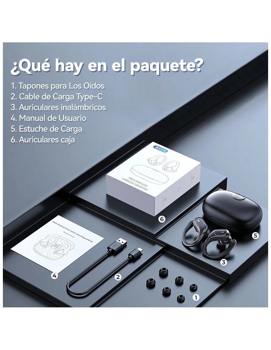 Audífonos In-Ear inalámbricos con cancelación de ruido 3