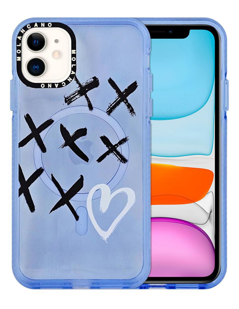 Funda para iPhone 11 Rainbow Glossy de silicón