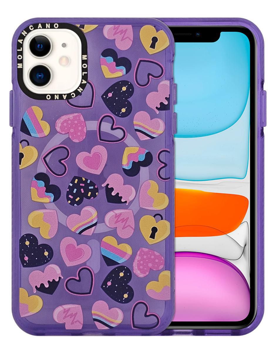 Funda para iPhone Rainbow Glossy de silicón