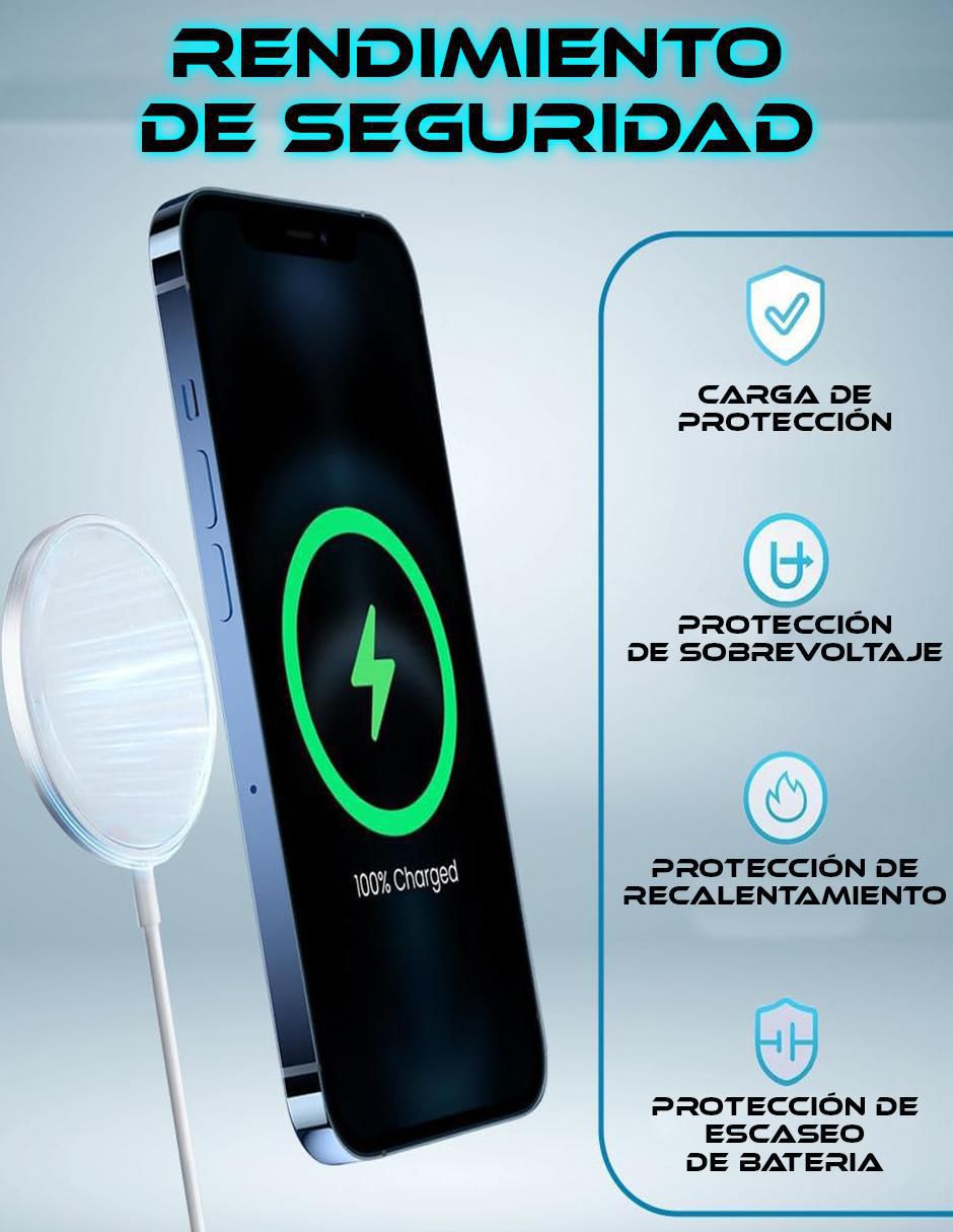 Cargador inalámbrico de 15 W Magsafe SC-SNE-102 7