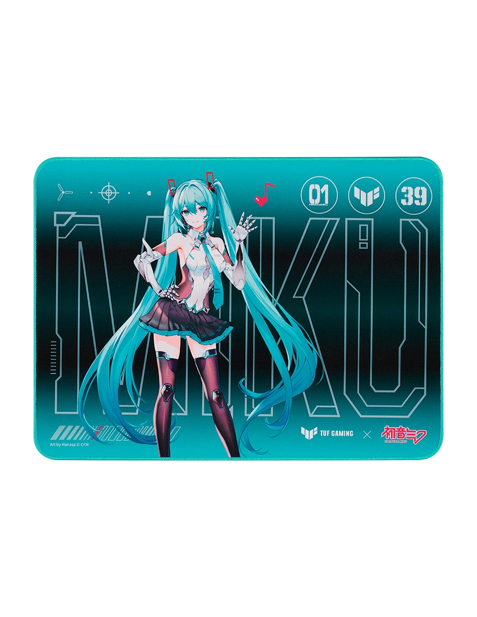 Mouse pad gamer TUF Gaming P1 Hatsune Miku Edition