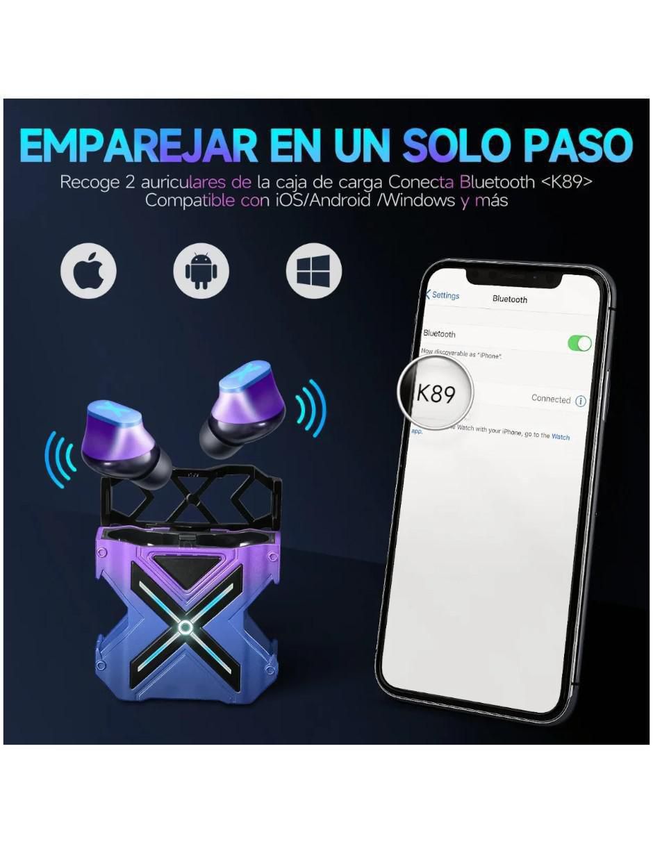 Audífonos In-Ear inalámbricos con cancelación de ruido 3