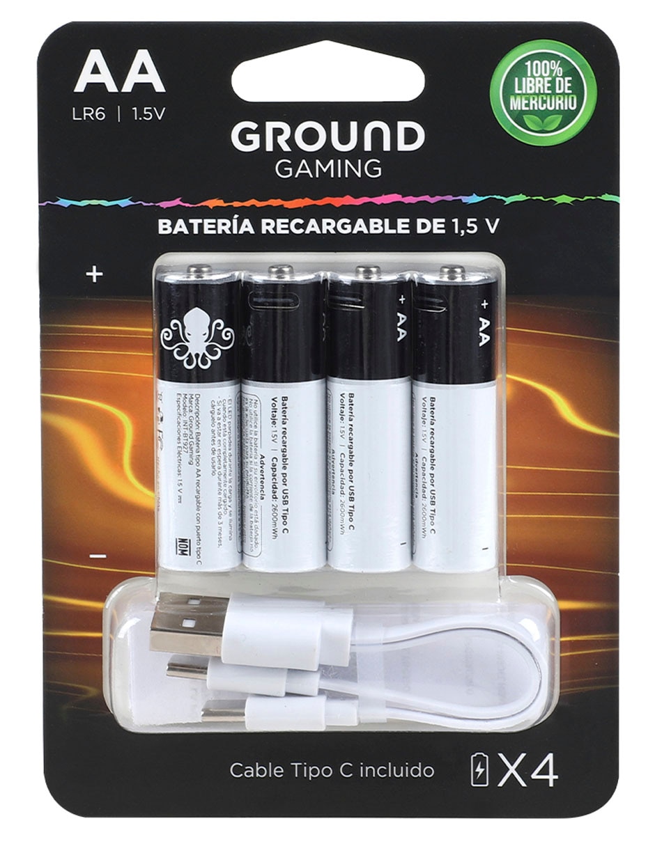 Set de baterías recargables 750 mWh 4