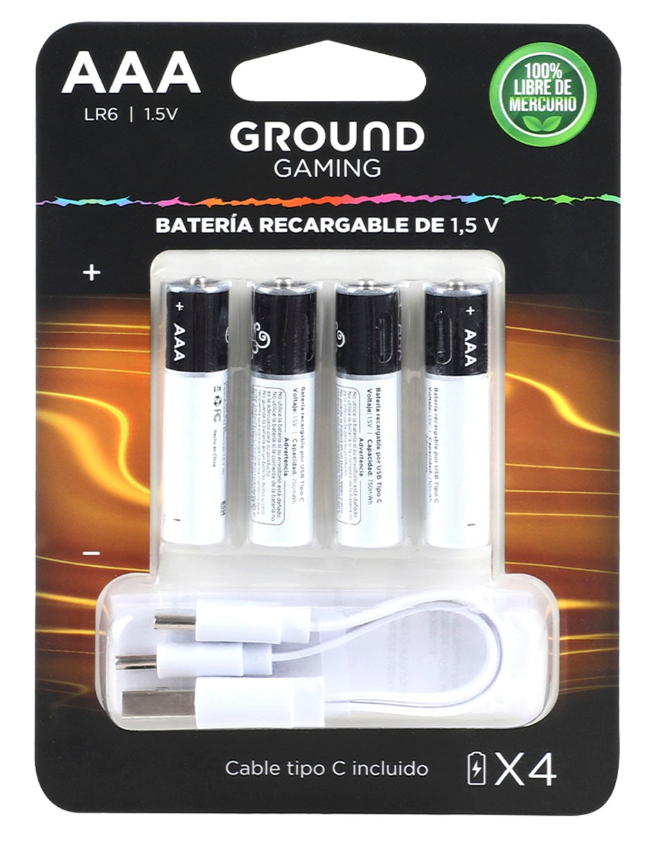 Batería recargable 750 mWh 3