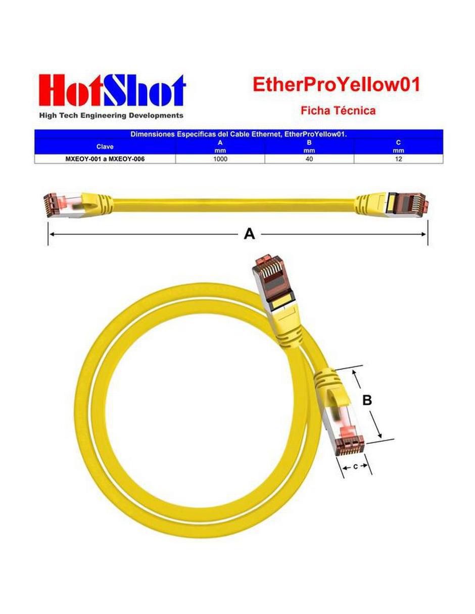 Cable ethernet de 1 m 5