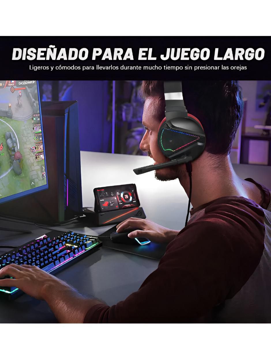 Audífonos gamer alámbricos Xtllar7130 3