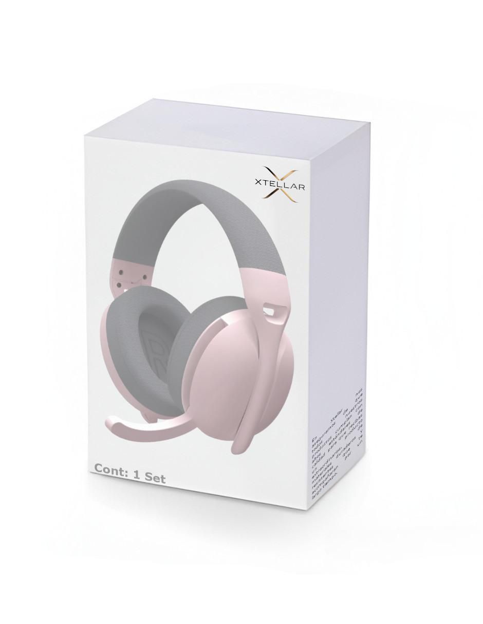 Audífonos gamer alámbricos e inalámbricos Xtllar7129 4