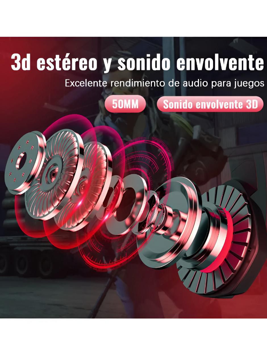 Audífonos gamer alámbricos Xtllar7127 3