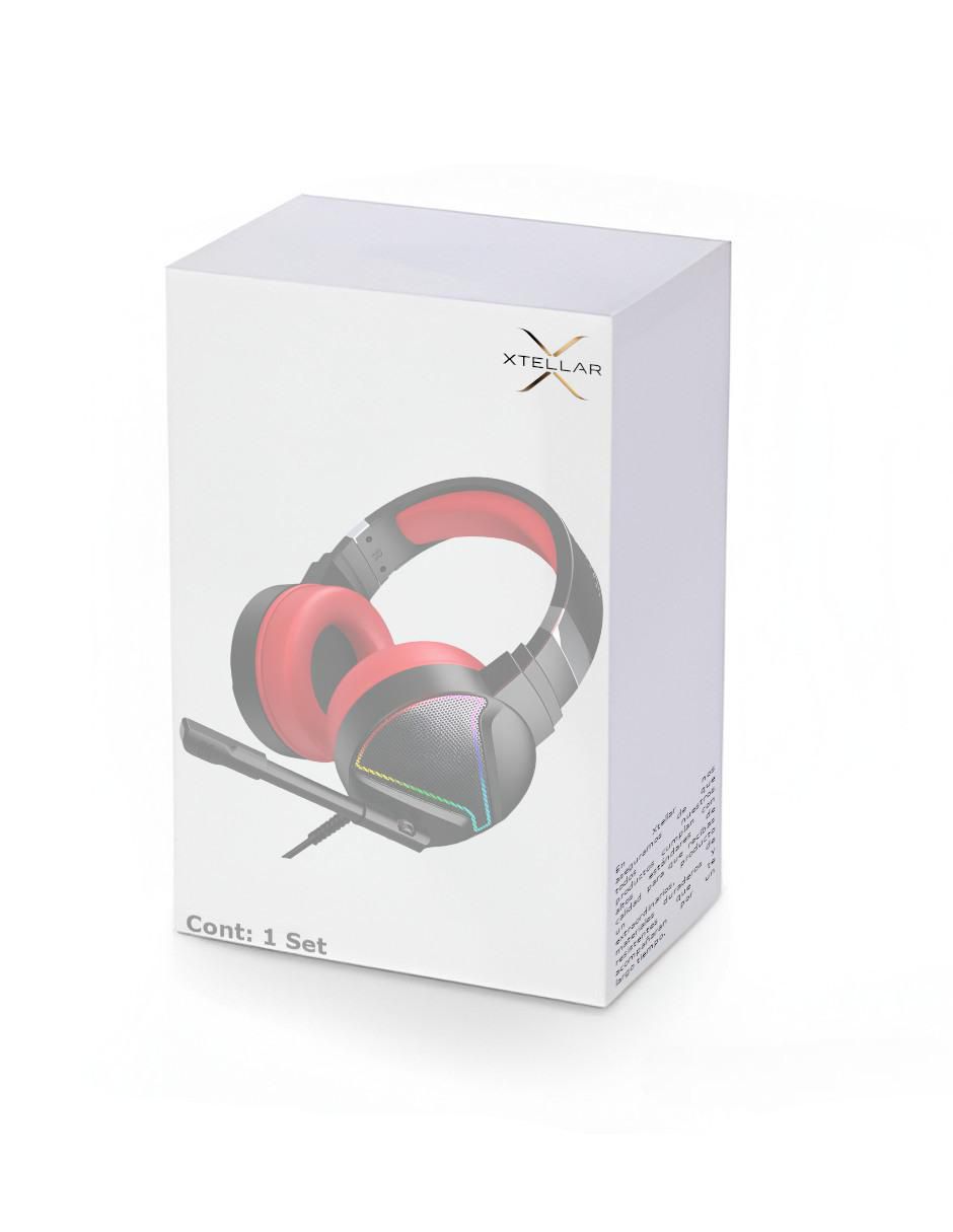 Audífonos gamer alámbricos Xtllar7127 4