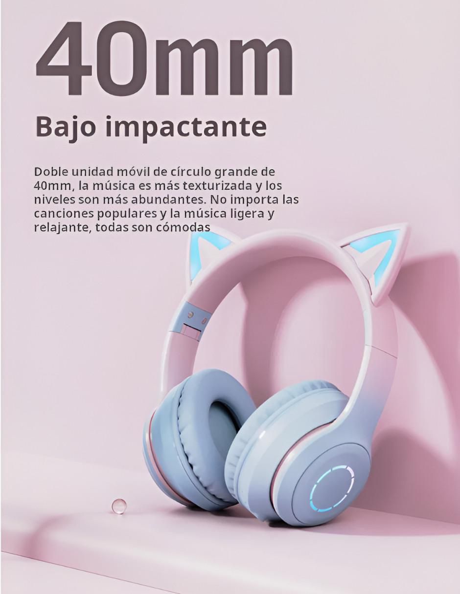 Audífonos De Diadema alámbricos e inalámbricos 3