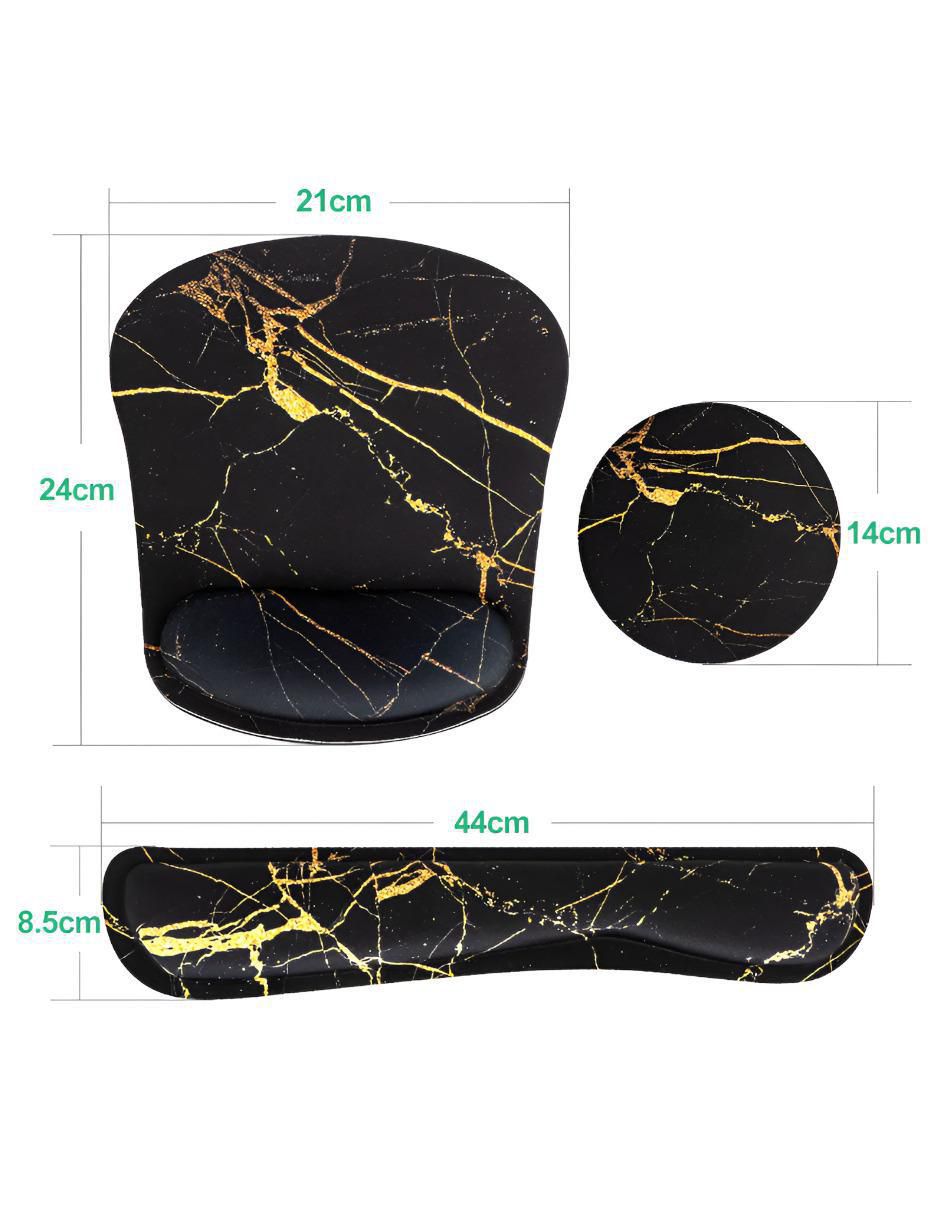 Mouse pad con antideslizante y con apoyo para muñeca 5