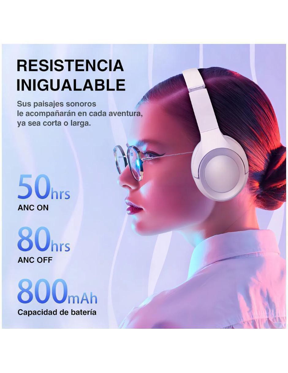 Audífonos Over-Ear alámbrica e inalámbrica con cancelación de ruido 3