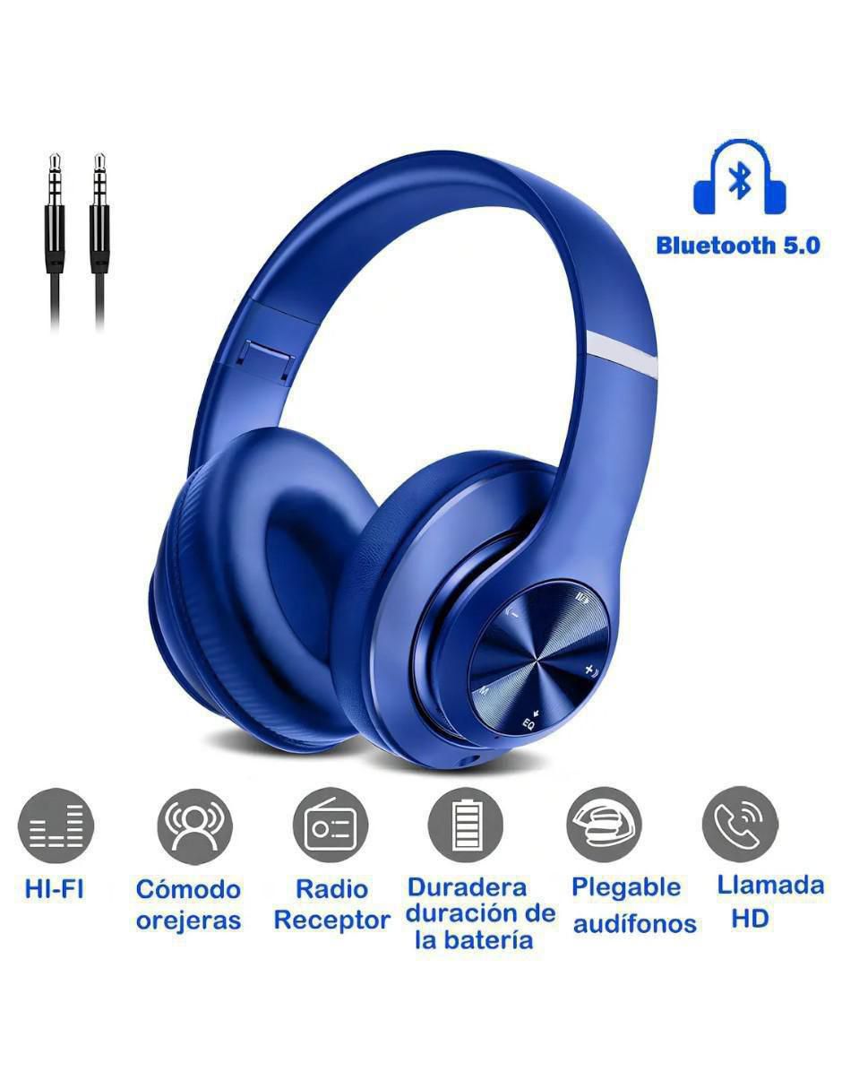 Audífonos Over-Ear De Conexión Mixta alámbricos e inalámbricos con cancelación de ruido 4