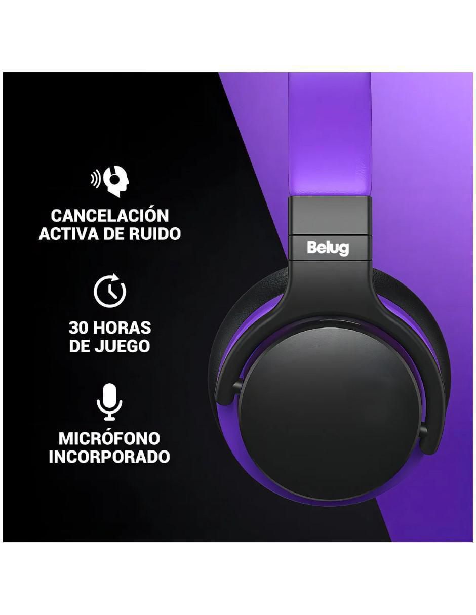 Audífonos Over-Ear audífonos inalámbricos con conexión mixta alámbricos/ inalámbricos 3