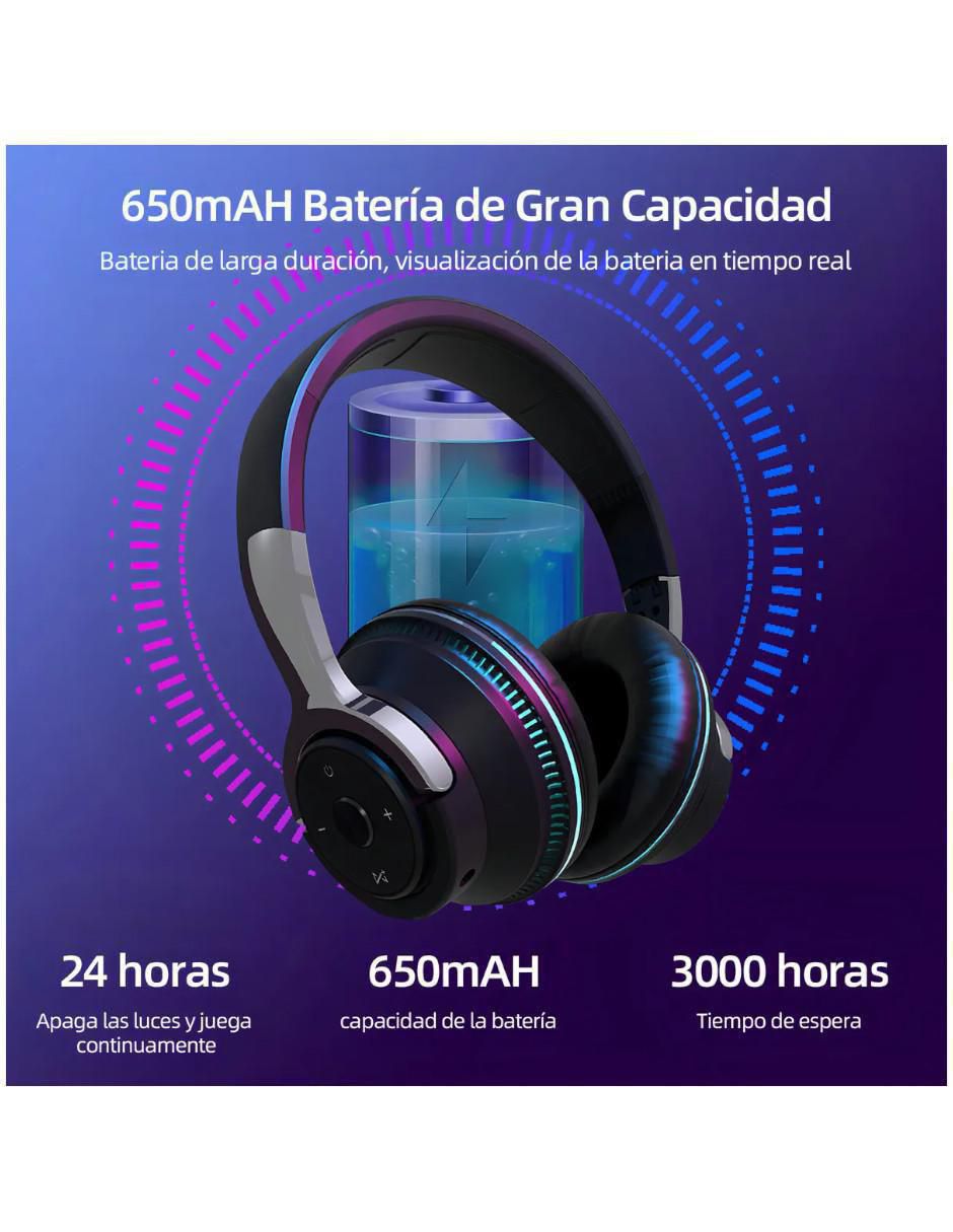 Audífonos Over-Ear alámbrica e inalámbrica con cancelación de ruido 4