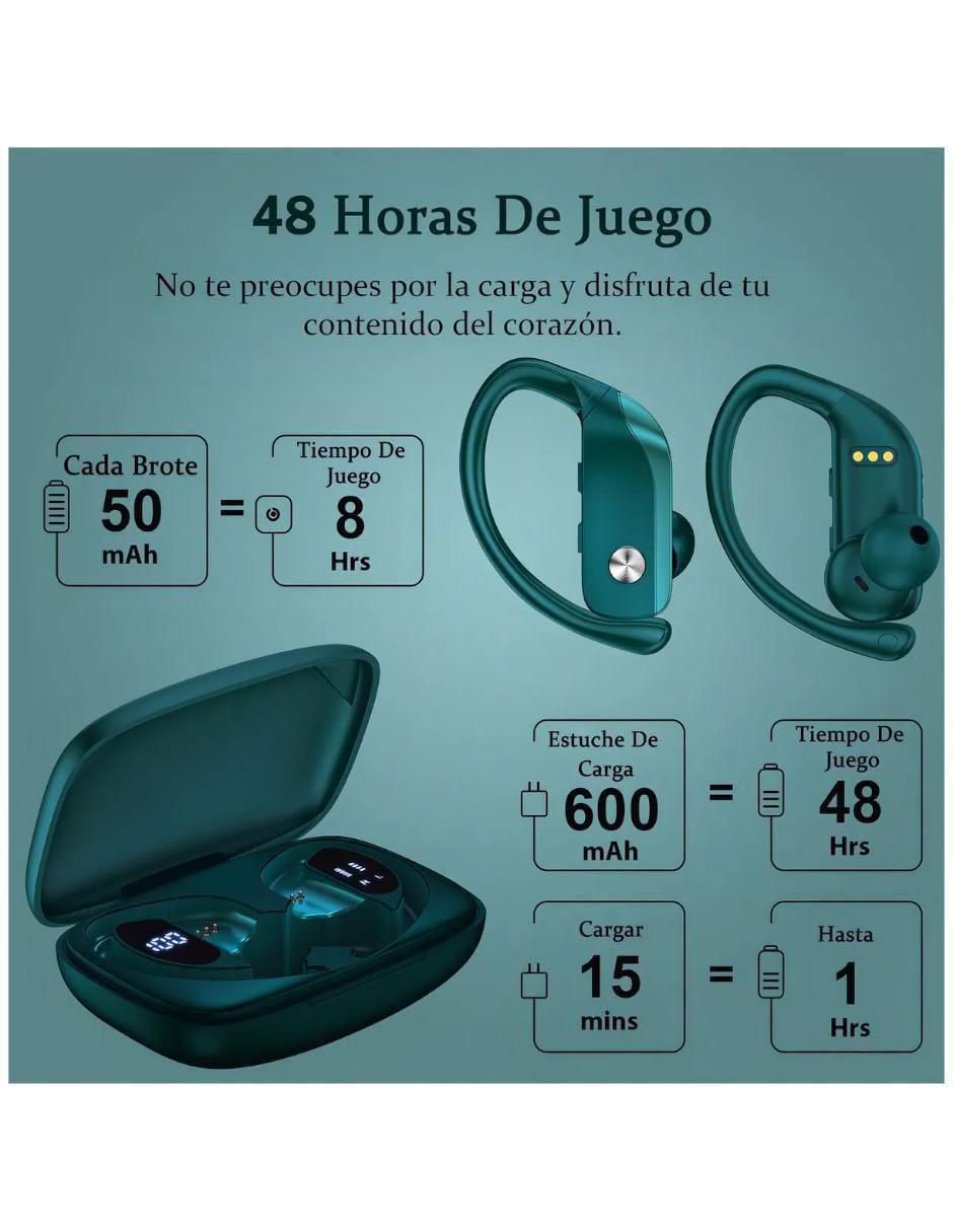 Audífonos In-Ear inalámbrica con cancelación de ruido 4