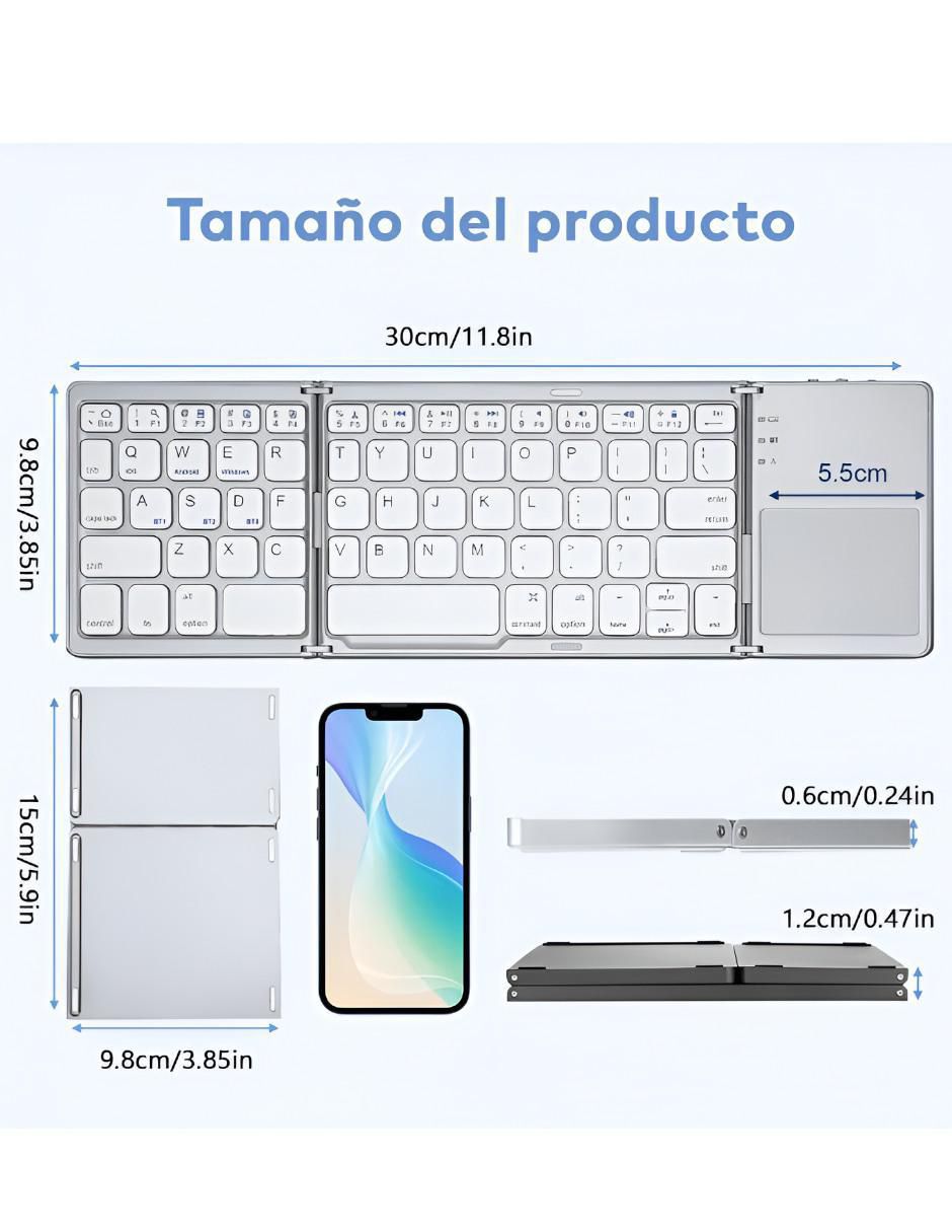 Teclado inalámbrico Xtllar7083 4