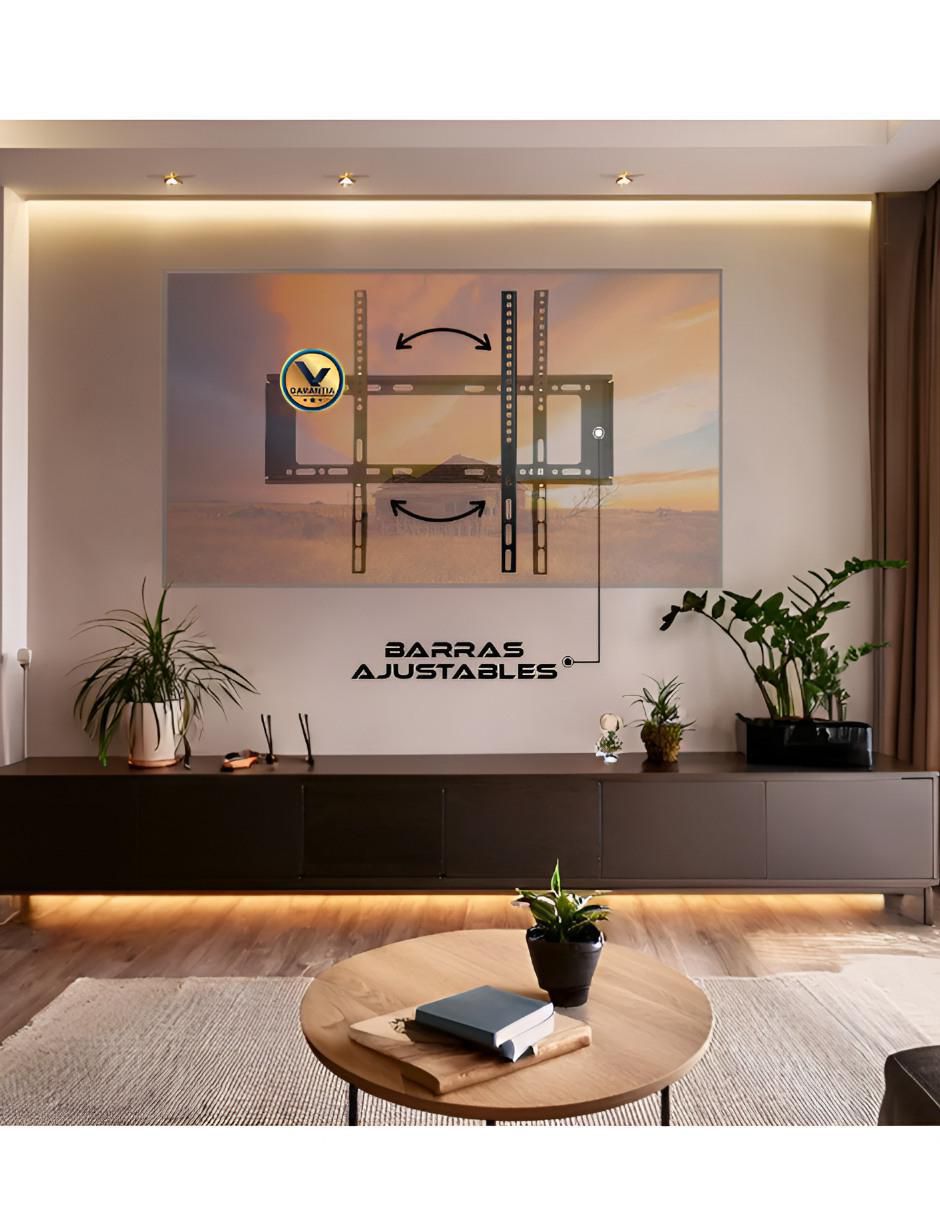 Soporte de pared para pantalla portátil 40 - 80 pulgadas 2