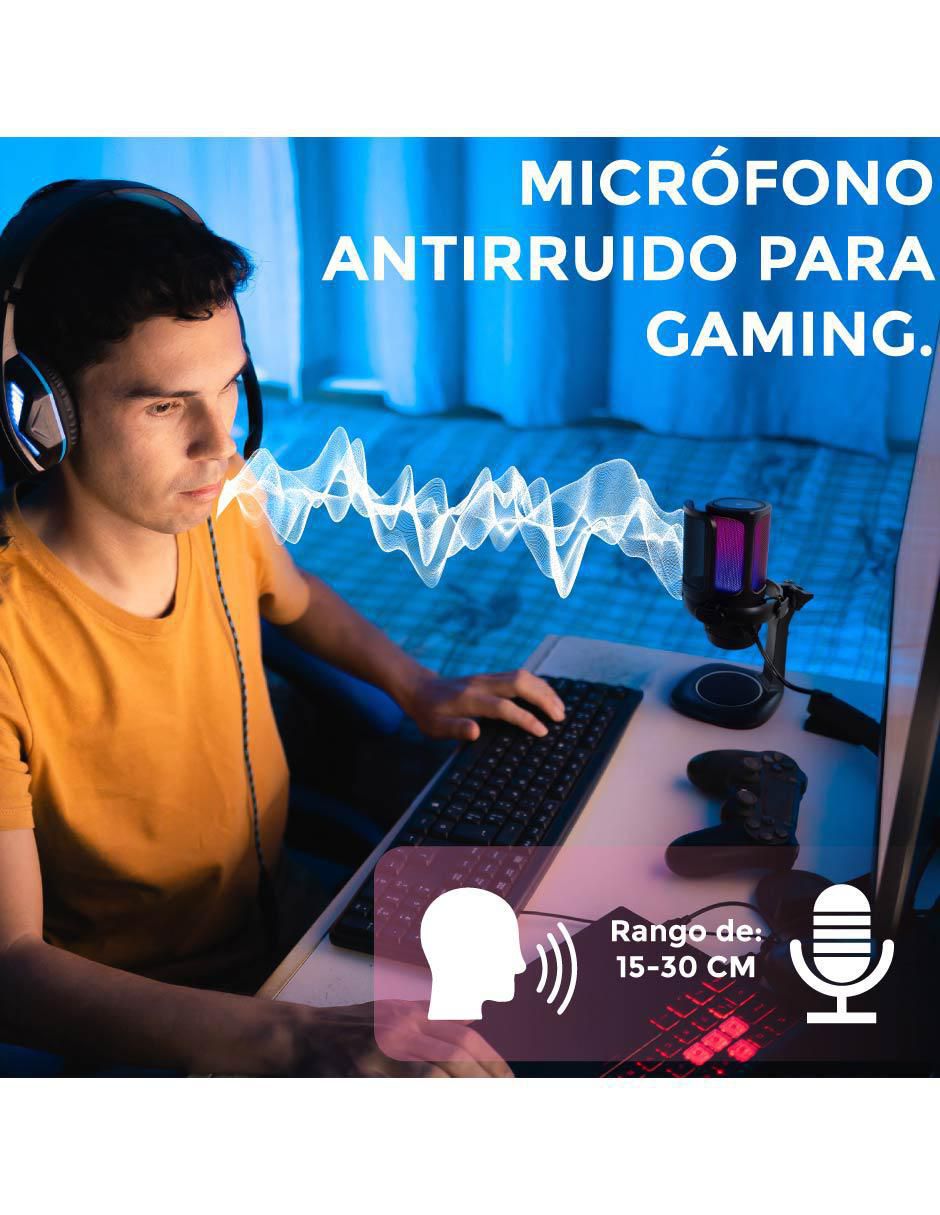 Micrófono gaming alámbrico Connect 3