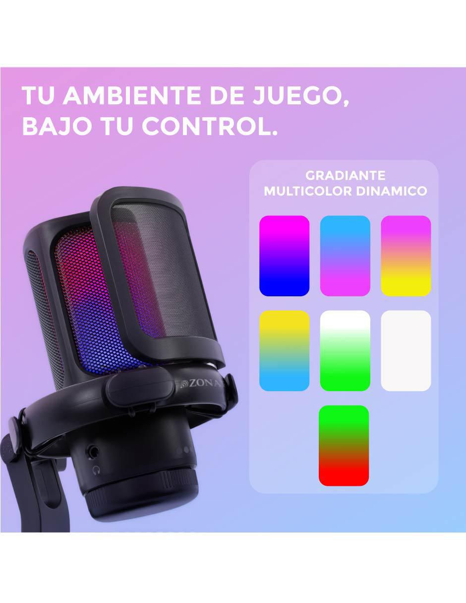 Micrófono gaming alámbrico Connect 7